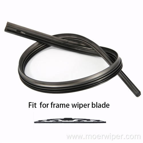 6 mm Windscreen Natural Wiper Blades Rubber
